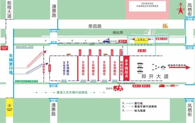 郑州马拉松路线(郑州马拉松路线的坡度是多少米)